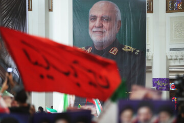 مراسم چهلم شهادت سردار سرلشکر شهید سید مجید خادمی - شیراز