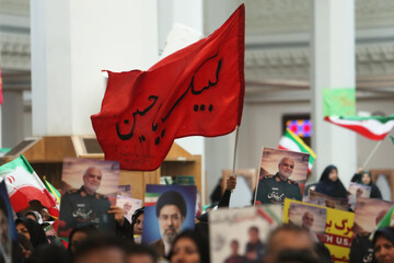 مراسم چهلم شهادت سردار سرلشکر شهید سید مجید خادمی - حرم حضرت احمد بن موسی الکاظم شاهچراغ(ع)