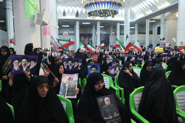 مراسم چهلم شهادت سردار سرلشکر شهید سید مجید خادمی - حرم حضرت احمد بن موسی الکاظم شاهچراغ(ع)