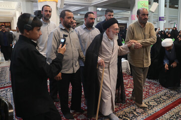 مراسم چهلم شهادت سردار سرلشکر شهید سید مجید خادمی - حرم حضرت احمد بن موسی الکاظم شاهچراغ(ع)