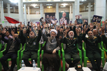 مراسم چهلم شهادت سردار سرلشکر شهید سید مجید خادمی - حرم حضرت احمد بن موسی الکاظم شاهچراغ(ع)