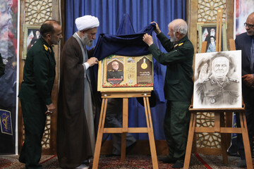 مراسم چهلم شهادت سردار سرلشکر شهید سید مجید خادمی - حرم حضرت احمد بن موسی الکاظم شاهچراغ(ع)