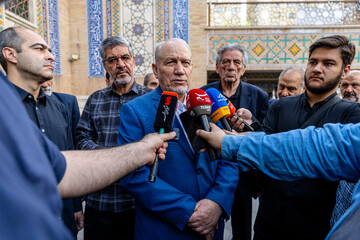 سرلشکر یحیی صفوی در مراسم پاسداشت سرلشکر پاسدار شهید غلامرضا سلیمانی