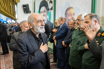 حسین شریعتمداری مدیر مسئول روزنامه کیهان در مراسم پاسداشت سرلشکر پاسدار شهید غلامرضا سلیمانی