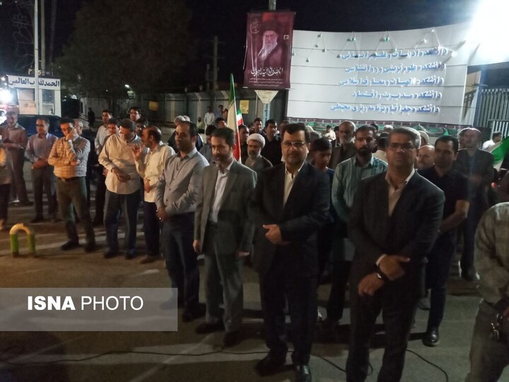 ۶۶ شب حماسه حضور جهادگران جهاد دانشگاهی در میدان خیابان