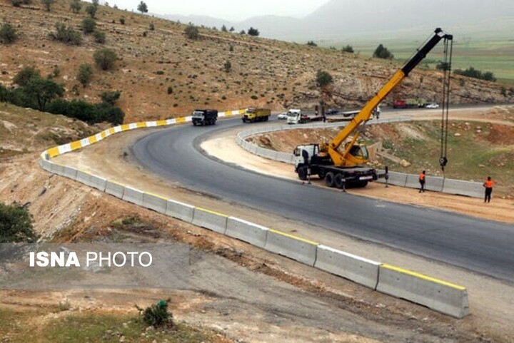 رفع نقاط حادثه خیز در محورهای مواصلاتی شهرستان زهک