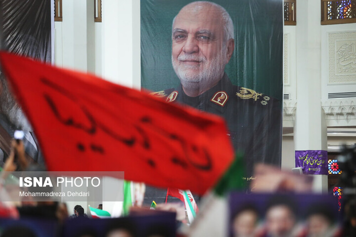 مراسم چهلم شهادت سردار سرلشکر شهید سید مجید خادمی - شیراز
