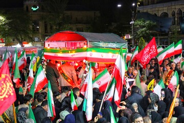مراسم وداع با شهید مصطفی عظیمی - همدان 