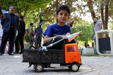 برگزاری کاروان خودرویی سربازان کوچک امام زمان (عج)- کرمانشاه