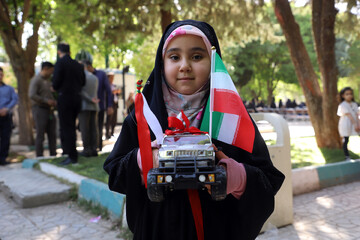 برگزاری کاروان خودرویی سربازان کوچک امام زمان (عج)- کرمانشاه