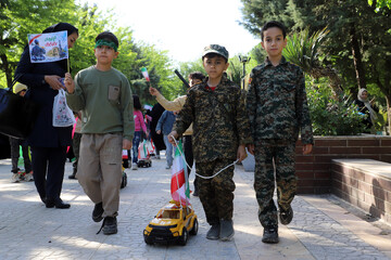 برگزاری کاروان خودرویی سربازان کوچک امام زمان (عج)- کرمانشاه