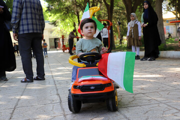 برگزاری کاروان خودرویی سربازان کوچک امام زمان (عج)- کرمانشاه