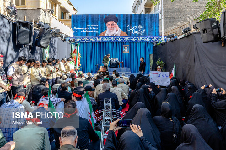تجدید میثاق جهادگران بسیج سازندگی با آرمان‌های رهبر شهید
