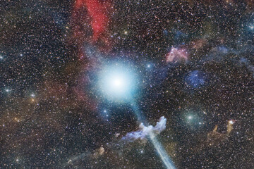 عکس روز ناسا از دنباله‌دار «PanSTARRS» در میان ستاره‌ها