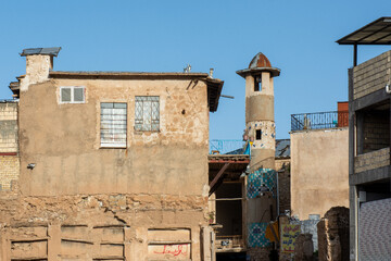 «ساخت و ساز غیر مجاز در بافت »درروستای گردشگری قلات - شیراز