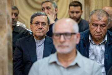 مراسم گرامیداشت شهید علی لاریجانی و فرزندش