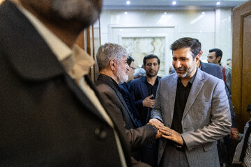مراسم گرامیداشت شهید علی لاریجانی و فرزندش