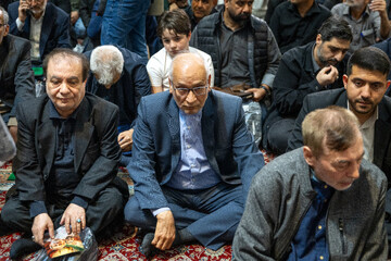 مراسم گرامیداشت شهید علی لاریجانی و فرزندش