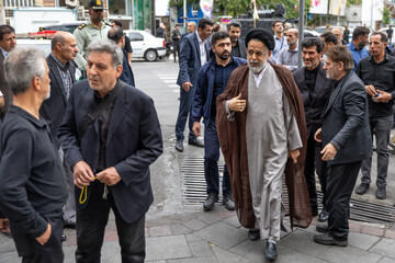محمود علوی در مراسم گرامیداشت شهید علی لاریجانی و فرزندش