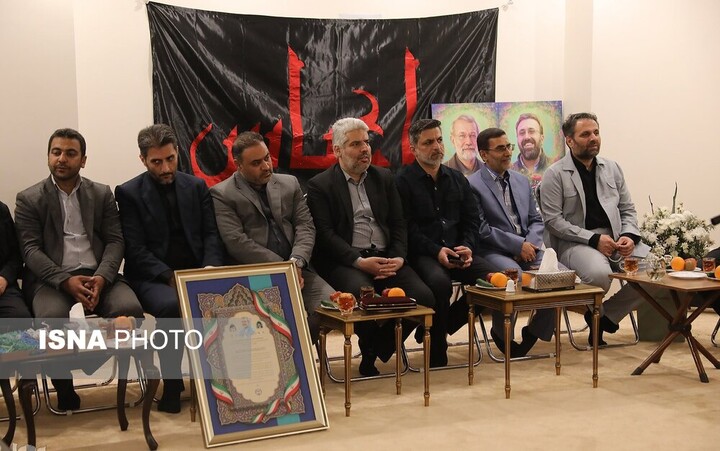 آیین تجدید میثاق با استاد شهید علی لاریجانی برگزار شد + ویدئو