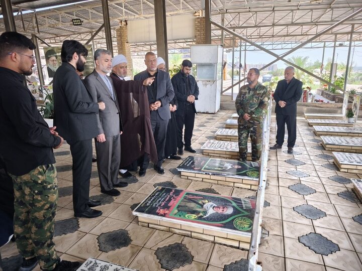 دیدار سرکنسول ایران در نجف با رزمندگان جنبش نجباء