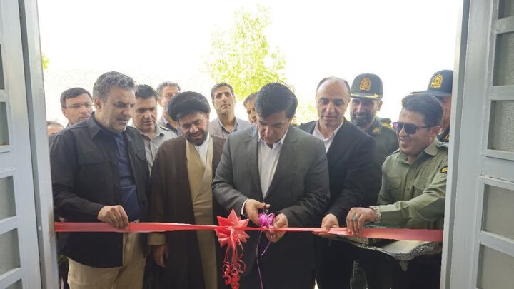 افتتاح پاسگاه حفاظتی منابع طبیعی شهر شول‌آباد الیگودرز 