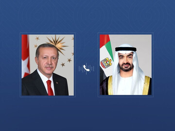 تحولات منطقه، محور رایزنی رئیس امارات و اردوغان