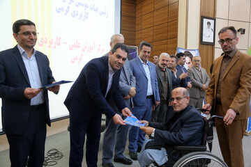 آئین گرامیداشت سرآمدان دانشگاه جامع علمی کاربردی استان اردبیل