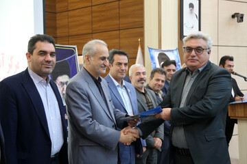 آئین گرامیداشت سرآمدان دانشگاه جامع علمی کاربردی استان اردبیل