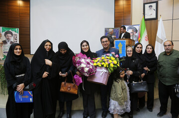 آئین گرامیداشت سرآمدان دانشگاه جامع علمی کاربردی استان اردبیل