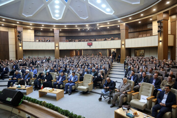آئین گرامیداشت سرآمدان دانشگاه جامع علمی کاربردی استان اردبیل