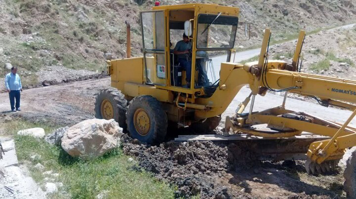 بازگشایی مسیر دسترسی به دریاچه دوقلو آبدانان