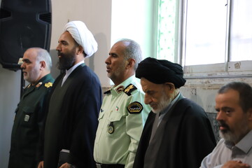مراسم چهلم شهید ادواری شهید جنگ رمضان بیرجند