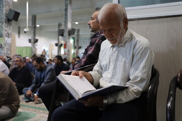 مراسم چهلم شهید ادواری شهید جنگ رمضان بیرجند
