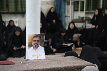 مراسم چهلم شهید «رضا اورادی»، شهید جنگ رمضان - بیرجند
