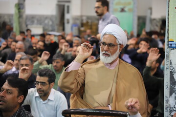 مراسم چهلم شهید ادواری شهید جنگ رمضان بیرجند
