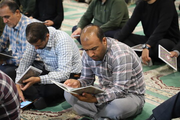 مراسم چهلم شهید ادواری شهید جنگ رمضان بیرجند