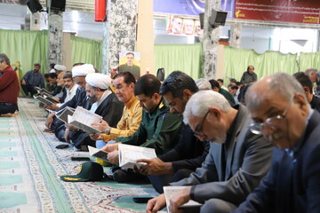 مراسم چهلم شهید ادواری شهید جنگ رمضان بیرجند