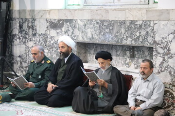 مراسم چهلم شهید ادواری شهید جنگ رمضان بیرجند