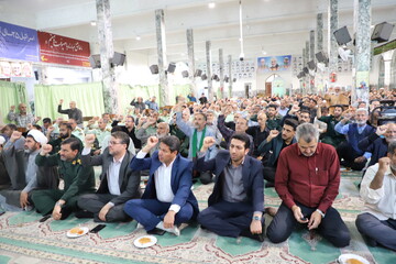 مراسم چهلم شهید ادواری شهید جنگ رمضان بیرجند