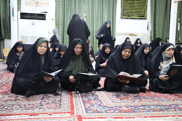 مراسم چهلم شهید ادواری شهید جنگ رمضان بیرجند