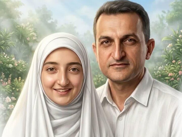 روایتی از زندگی شهید هسته‌ای/ از خدمت مجاهدانه در خفا تا لحظات آخر پدر و دختری...