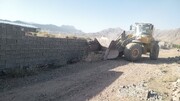 بیش از ۱۱ هکتار از اراضی ملی استان مرکزی رفع تصرف شد