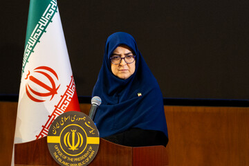 نشست خبری فاطمه مهاجرانی، سخنگوی دولت در سازمان محیط زیست