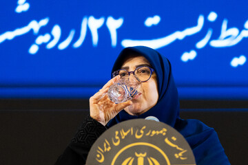 نشست خبری فاطمه مهاجرانی، سخنگوی دولت در سازمان محیط زیست
