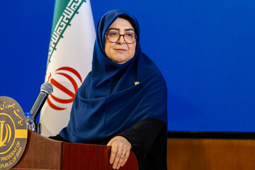 نشست خبری فاطمه مهاجرانی، سخنگوی دولت در سازمان محیط زیست