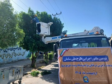تقویت شبکه توزیع برق خوزستان پیش از آغاز گرمای تابستان