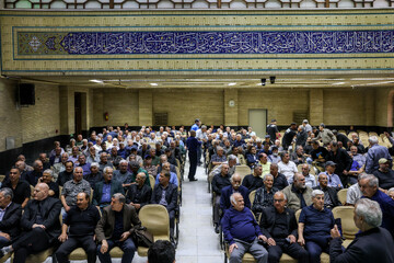 مراسم یادبود عبدالله موحد اسطوره ورزش ایران