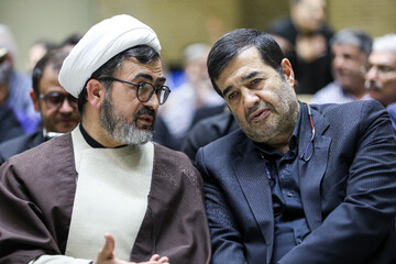 احمد دنیامالی، وزیر ورزش در مراسم یادبود عبدالله موحد اسطوره ورزش ایران