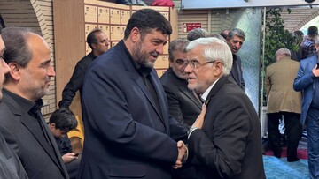 مراسم ترحیم والده رییس جمعیت هلال‌ احمر برگزار شد